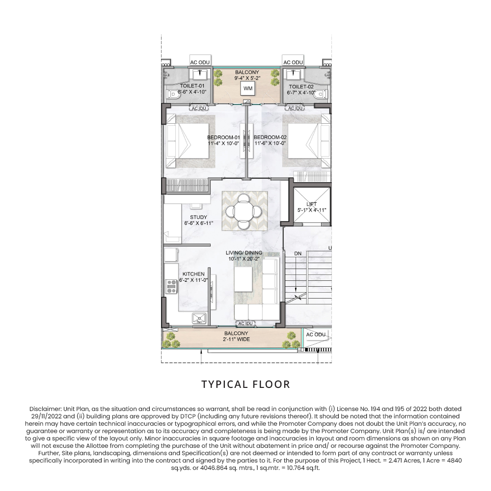 Layout Plan Type 2