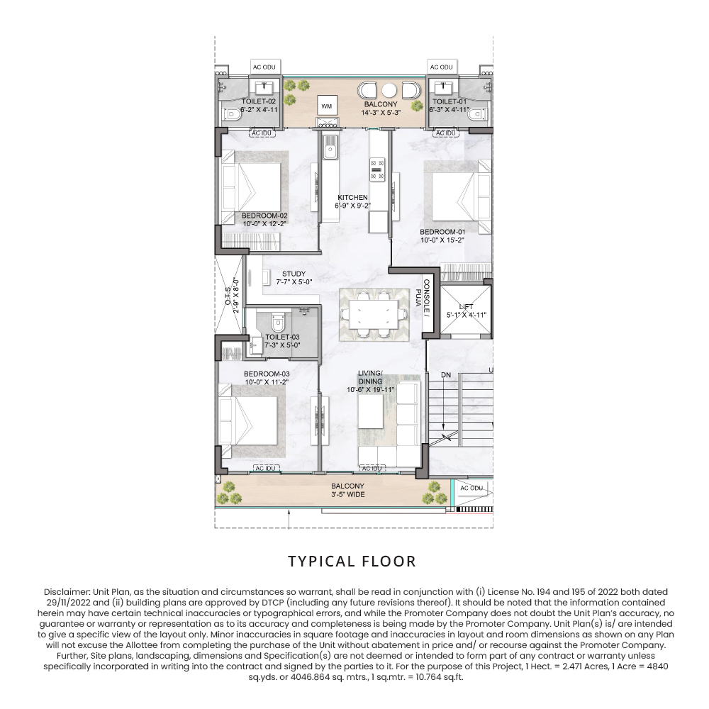 Layout Plan Type 5